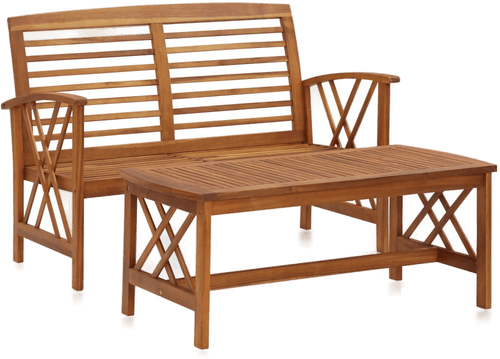 Vidaxl Hagesofagruppe 2 deler