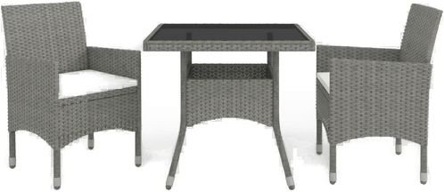 Vidaxl Hagespisegruppe 3 deler