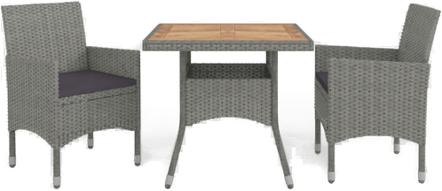 Vidaxl Hagespisegruppe 3 deler