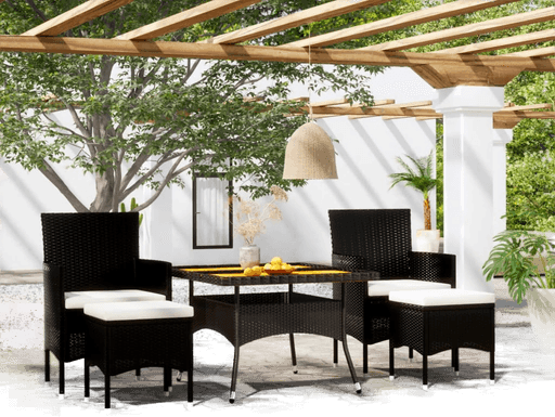 Vidaxl Hagespisesett 5 deler