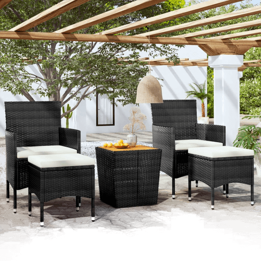 Vidaxl Hagebistrosett 5 deler