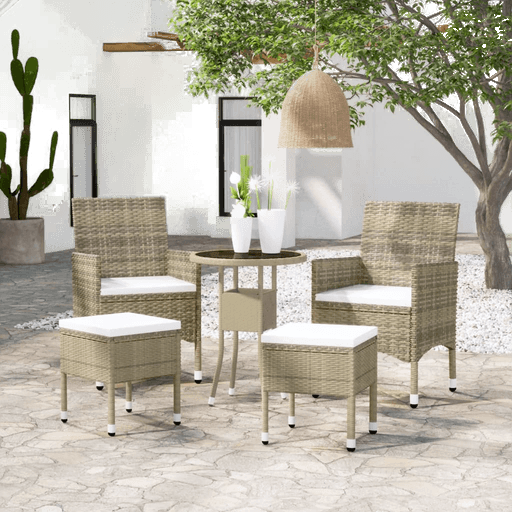 Vidaxl Hagesofagruppe 5 deler