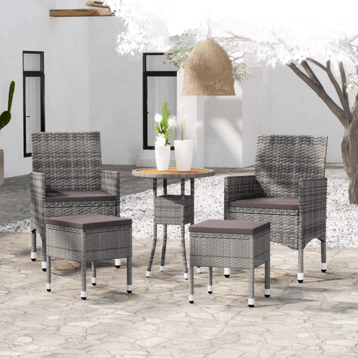 Vidaxl Hagesofagruppe 5 deler