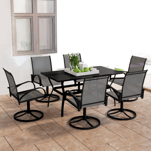 Vidaxl Spisestue 7 deler