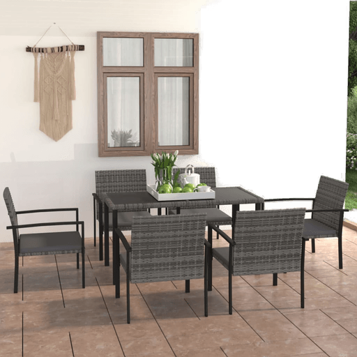 Vidaxl Hagespisegruppe 7 deler