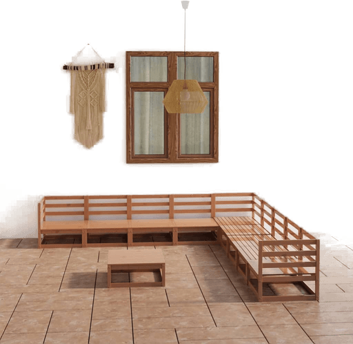 Vidaxl Hagesofagruppe 10 deler