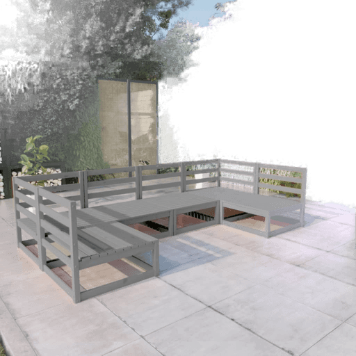 Vidaxl Hagesofagruppe 6 deler