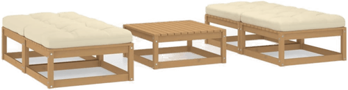 Vidaxl Hagesofagruppe 5 deler