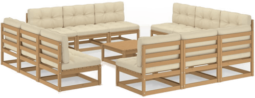 Vidaxl Hagesofagruppe 13 deler