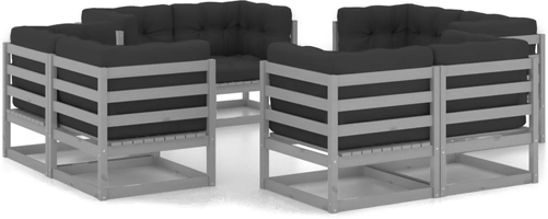 Vidaxl Hagesofagruppe 8 deler