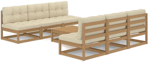 Vidaxl Hagesofagruppe 7 deler