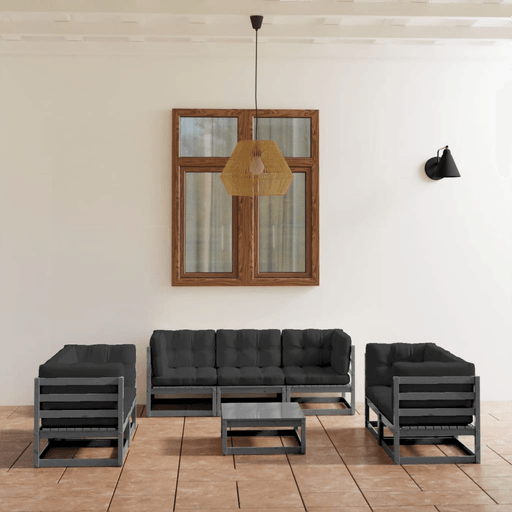 Vidaxl Hagesofagruppe 8 deler