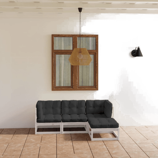 Vidaxl Hagesofagruppe 4 deler