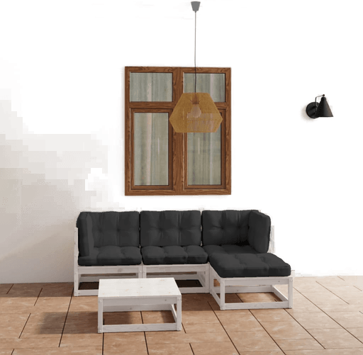 Vidaxl Hagesofagruppe 5 deler