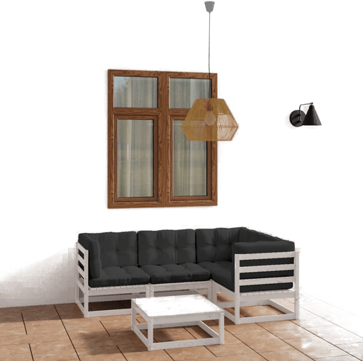 Vidaxl Hagesofagruppe 5 deler