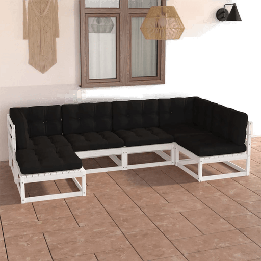 Vidaxl Hagesofagruppe 6 deler