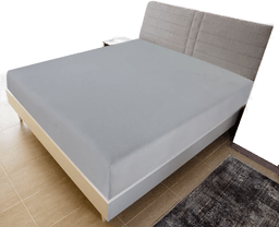 vidaXL Jerseylaken 180x200 cm 2 stk grå