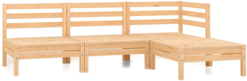 Vidaxl Hagesofagruppe 4 deler