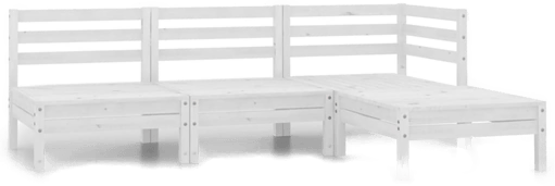 Vidaxl Hagesofagruppe 4 deler