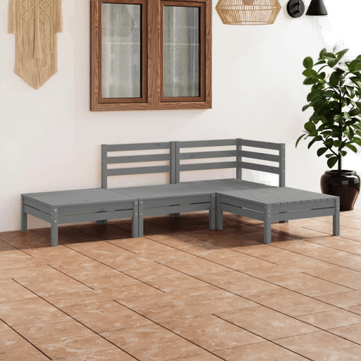 Vidaxl Hagesofagruppe 4 deler