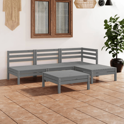 Vidaxl Hagesofagruppe 5 deler