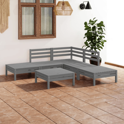 Vidaxl Hagesofagruppe 6 deler