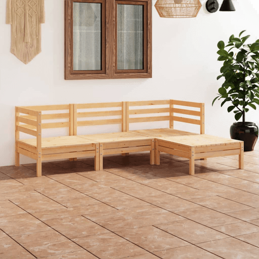 Vidaxl Hagesofagruppe 4 deler