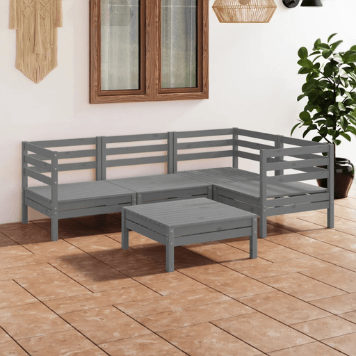 Vidaxl Hagesofagruppe 5 deler