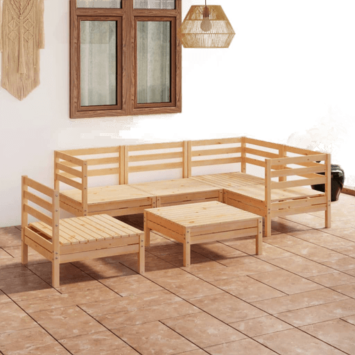 Vidaxl Hagesofagruppe 6 deler