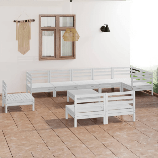 Vidaxl Hagesofagruppe 10 deler