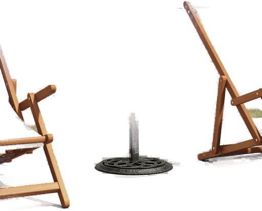 Vidaxl Parasollbase 44x44 cm