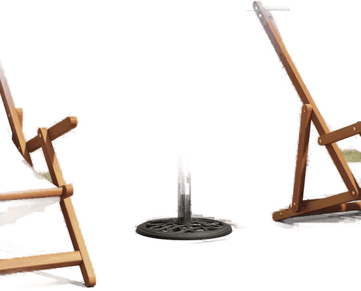 Vidaxl Parasollbase 40x40 cm