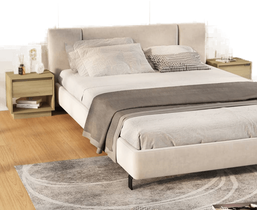 Vidaxl Nattbord 2 stk sonoma eik