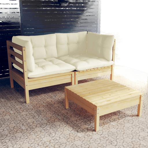 Vidaxl Hagesofagruppe 3 deler