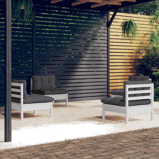 Vidaxl Hagesofagruppe 4 deler