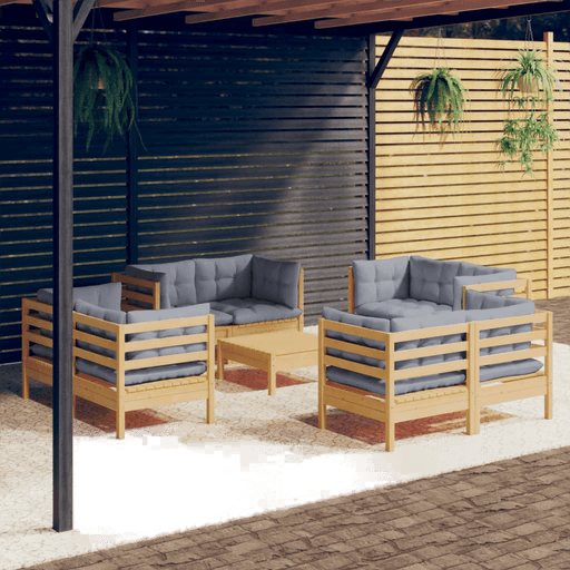 Vidaxl Hagesofagruppe 9 deler