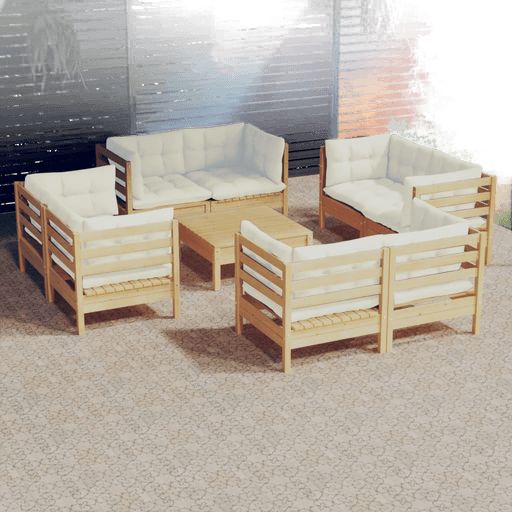 Vidaxl Hagesofagruppe 9 deler