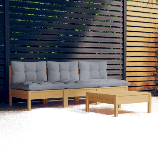 Vidaxl Hagesofagruppe 4 deler