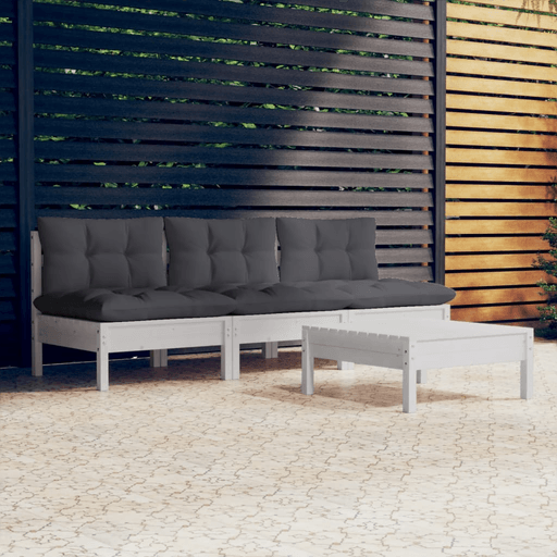 Vidaxl Hagesofagruppe 4 deler