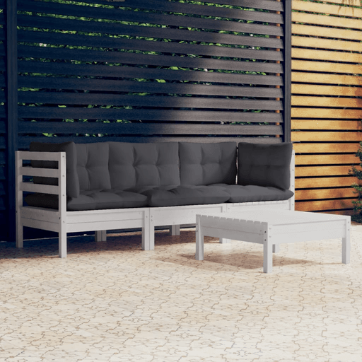 Vidaxl Hagesofagruppe 4 deler