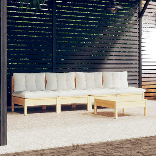 Vidaxl Hagesofagruppe 5 deler