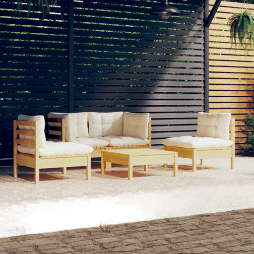 Vidaxl Hagesofagruppe 5 deler