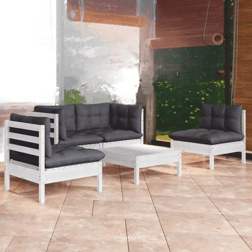 Vidaxl Hagesofagruppe 5 deler