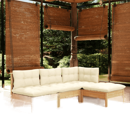 Vidaxl Hagesofagruppe 4 deler