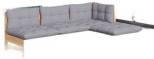 Vidaxl Hagesofagruppe 5 deler