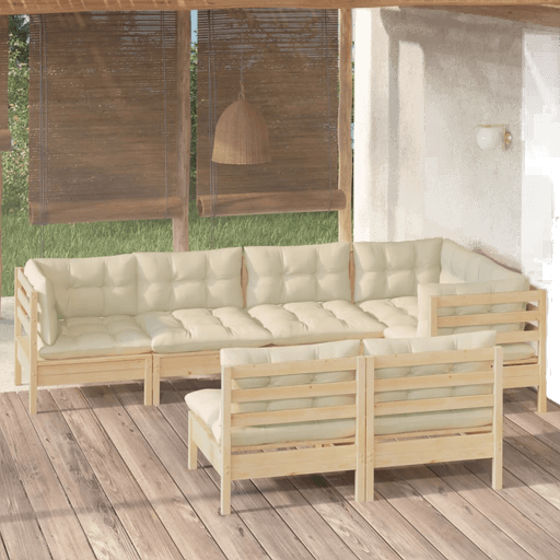 Vidaxl Hagesofagruppe 7 deler