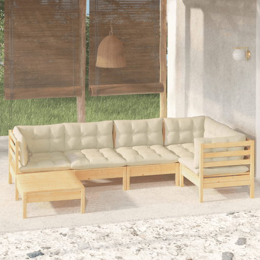 Vidaxl Hagesofagruppe 6 deler