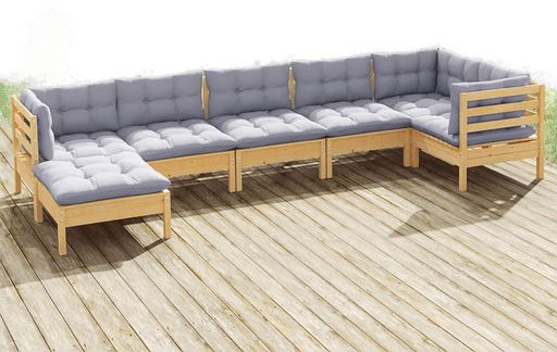 Vidaxl Hagesofagruppe 7 deler