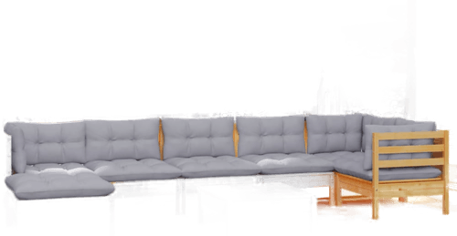 Vidaxl Hagesofagruppe 8 deler