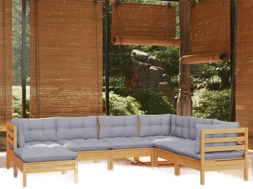 Vidaxl Hagesofagruppe 7 deler